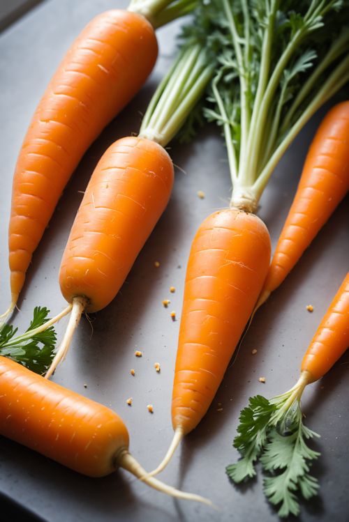 点亮平凡 初级农产品胡萝卜的静物摄影入门指南